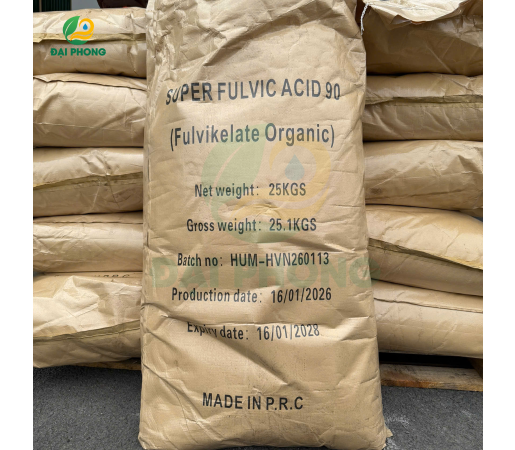 FULVIC 90% – KÍCH RỄ, TĂNG HẤP THU DINH DƯỠNG, CẢI TẠO ĐẤT