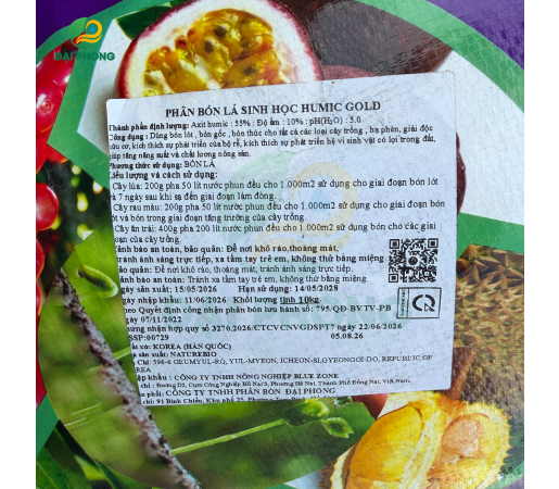 HUMIC GOLD 55% - HÀN QUỐC