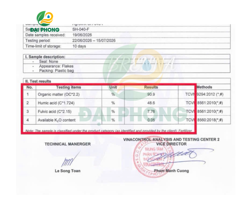 HUMIC GOLD 70 – PHÂN HUMIC LEONARDITE