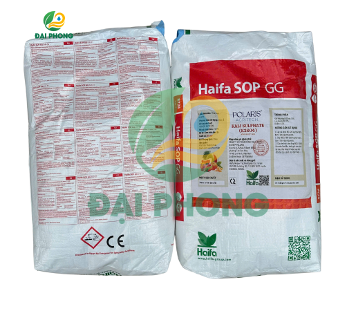 PHÂN BÓN HAIFA SOP GG KALI SULPHATE (K₂SO₄) 0-0-51 - HAIFA - ISRAEL