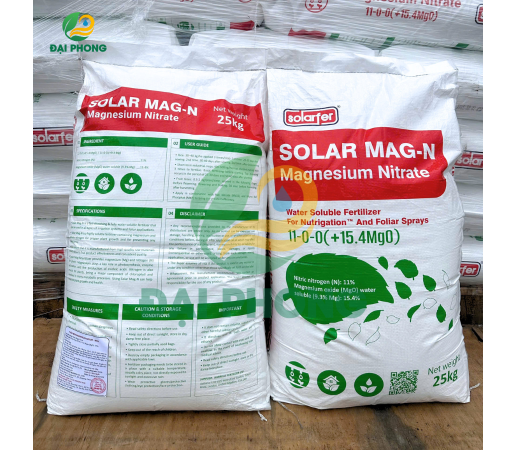 PHÂN BÓN MAGIE NITRATE - 11-0-0+15.4MgO - MgNO3 - HÀN QUỐC - DẠNG VẢY 
