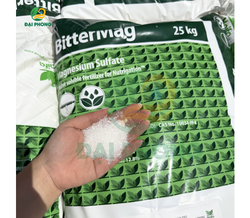 PHÂN BÓN BITTERMAG MAGNESIUM SULPHATE MgSO₄ 0-0-0+16MgO+32SO₃ - HAIFA - ISRAEL
