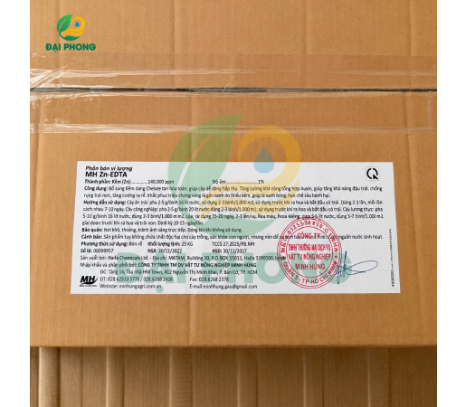 MULTI MICRO ZN EDTA 14% – KẼM CHELATE – HAIFA – ISRAEL