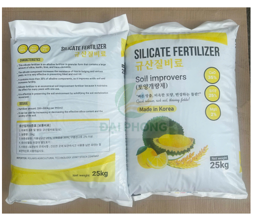 PHÂN BÓN CANXI SILIC MAGIE - SILICATE HÀN QUỐC 