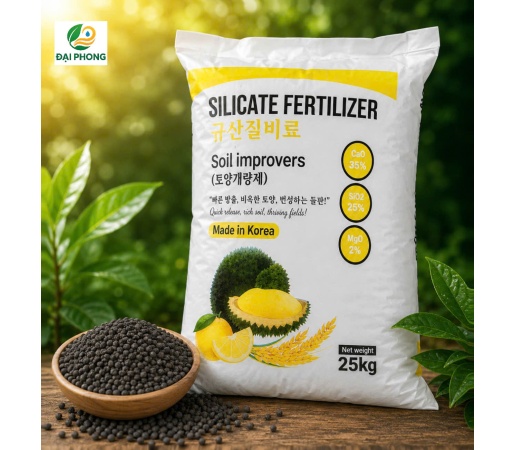 PHÂN BÓN CANXI SILIC MAGIE - SILICATE HÀN QUỐC 
