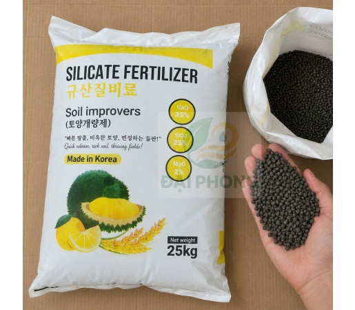 PHÂN BÓN CANXI SILIC MAGIE - SILICATE HÀN QUỐC 